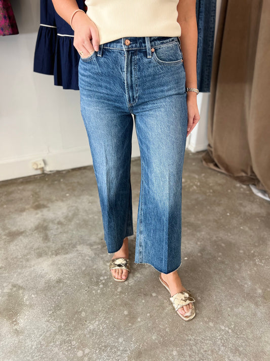 LANA PALLADIUM CROP DENIM