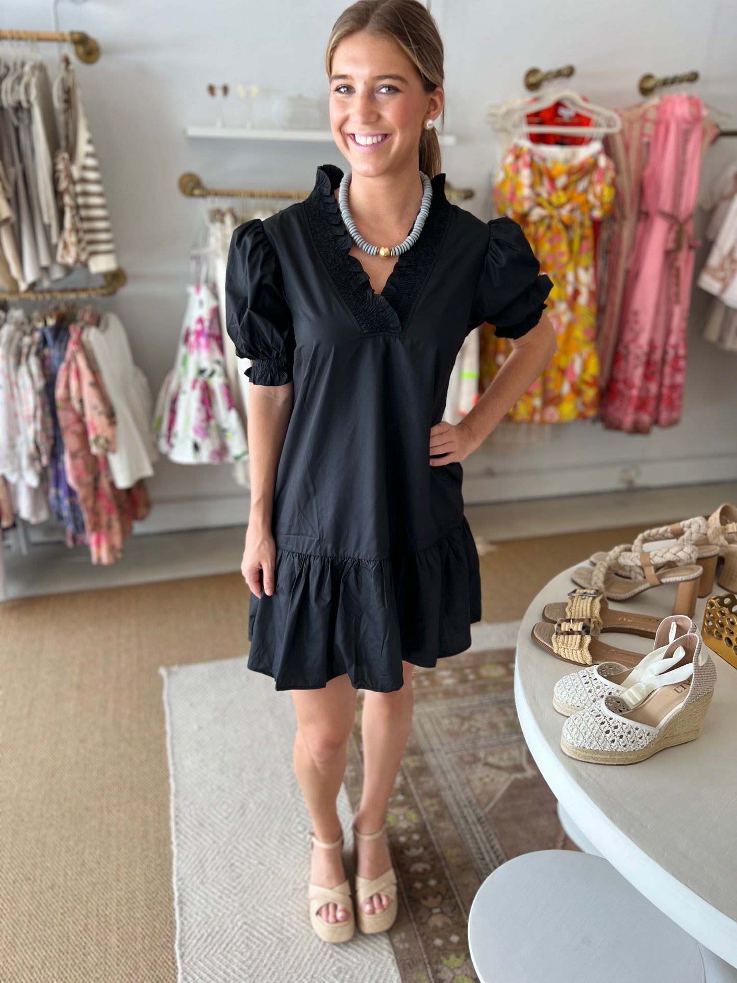 BLACK ELLA DRESS