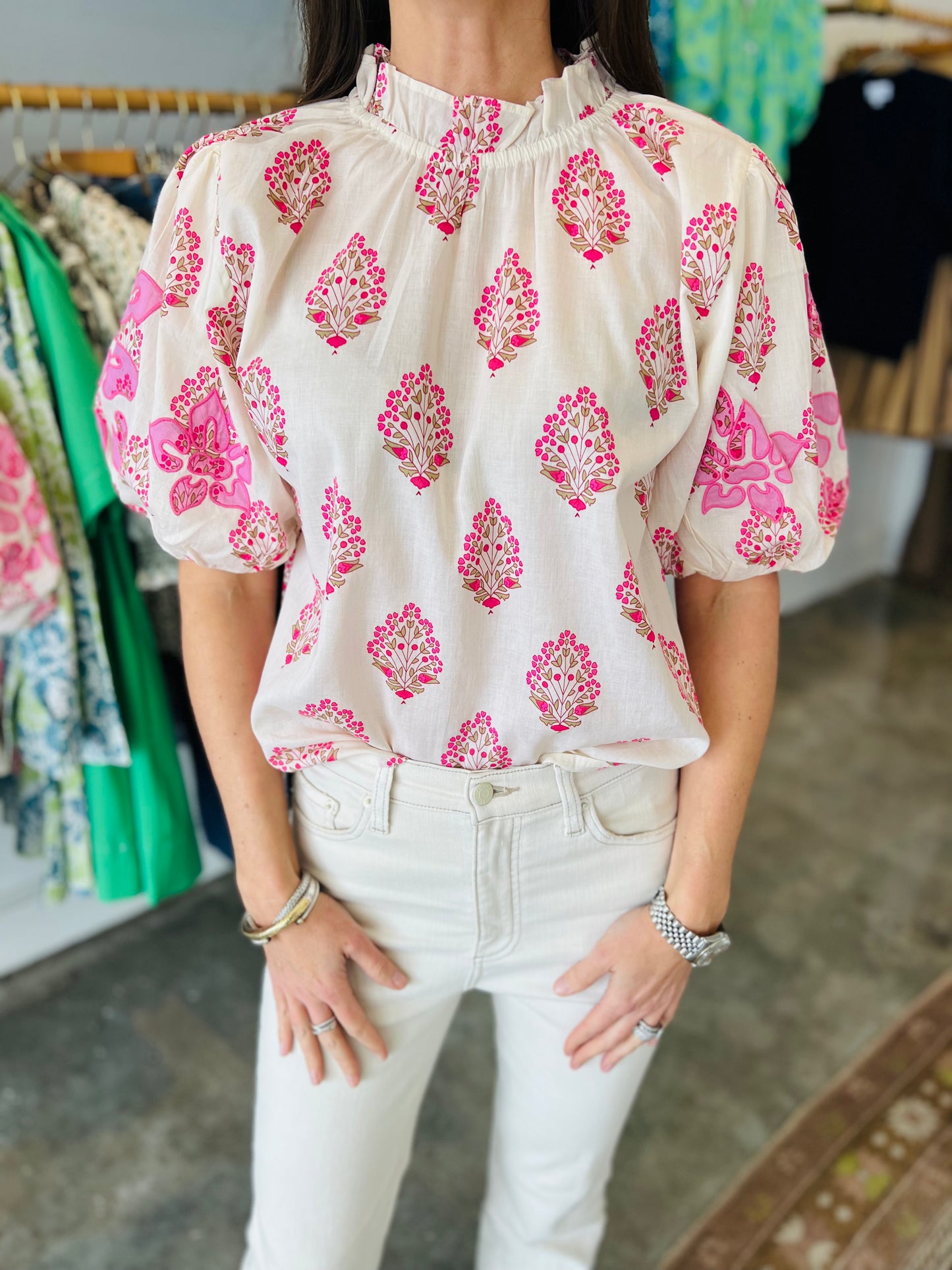 Puff Flower Top